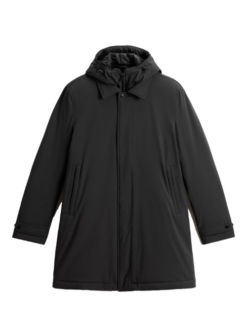 STRETCH 2IN1 CARCOAT WOOLRICH | CFWOOU0928MRUT3339100 BLACK